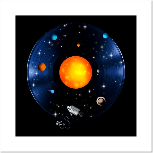 Solar System Wall Art by Harley Warren